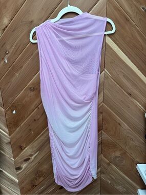 Zara Women's Pink Ombre Dress XL